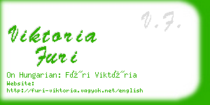 viktoria furi business card